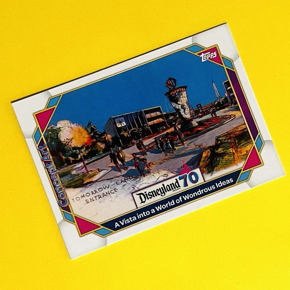 2025 Topps Disneyland 70th. A‎ Vista Into A World Of Wondrous Ideas #146